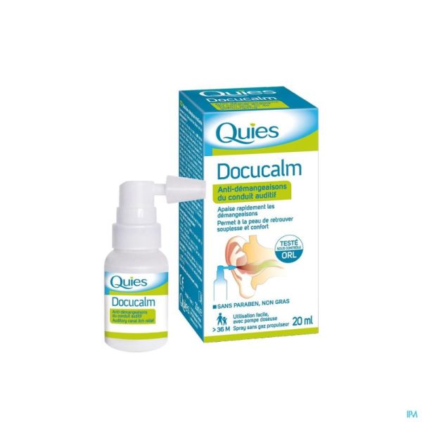 Quies Docucalm A/demang.conduit Auditif Spray 20ml
