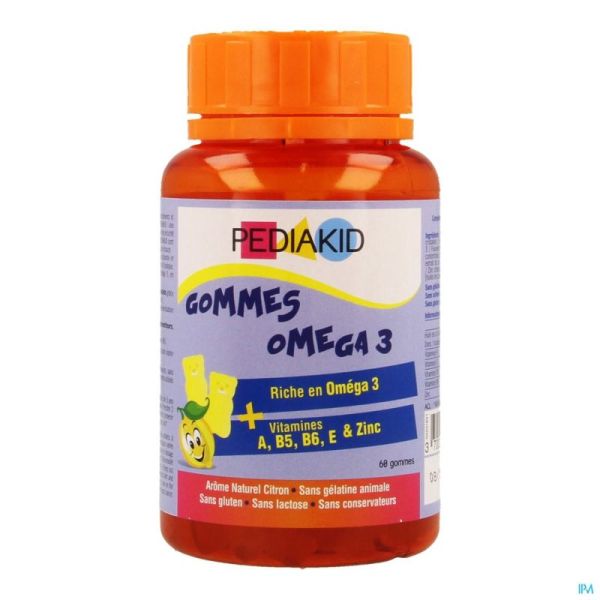 Pediakid Omega 3 Gommetjes 60 St