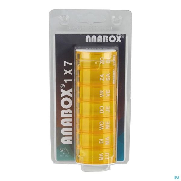 Anabox Pildoos 1 Week Oranje Nl/Fr 1 St