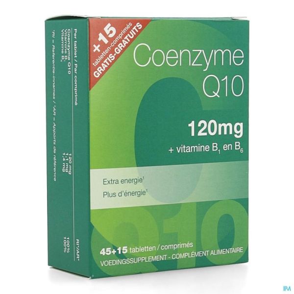 Coenzyme Q10 Revogan 120 Mg 45+15 Tabl Gratis Nm