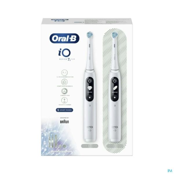 Oral B Tandb Elektr I07S White Duo