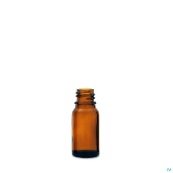 Fles Bruin Rond 15 Ml Pp18 + Druppelt Pch 20 St