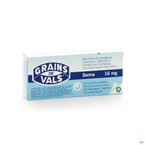 Grains De Vals Senna Comp 20