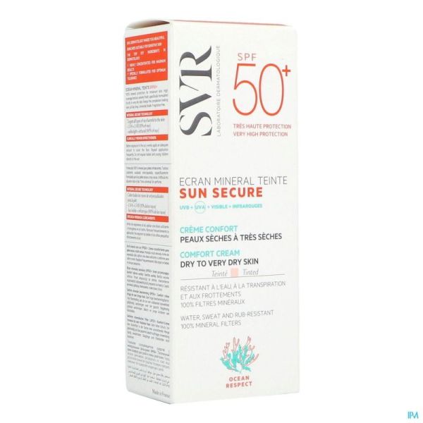 Svr Sun Secure Mineral Teint Spf50+ D H 60 Ml