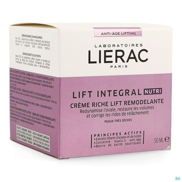 Lierac Nutri Creme Lift Integral Pot 50ml