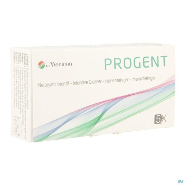 Menicon Progent A+B 5 Dosis Refill Nm