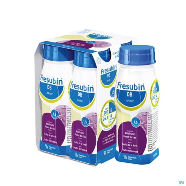 Fresubin Db Drink Fruit Foret Easybot.4x200ml