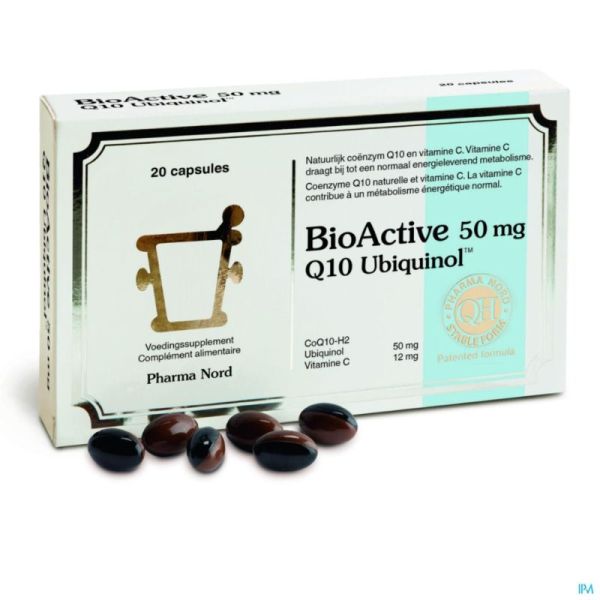 Bioactive Q10 20 Caps 50 Mg