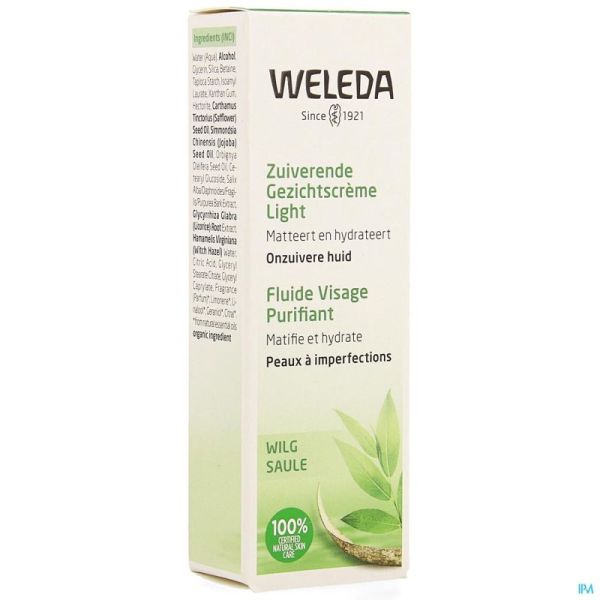 Weleda Zuiv Gezichtscrem (Vegan) 30 Ml