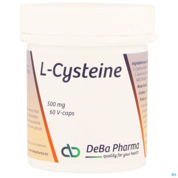 L-Cysteine Deba 60 Caps 500 Mg