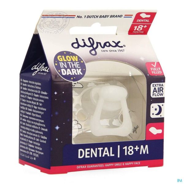 Difrax Fopsp Dental Nacht +18M 1 St