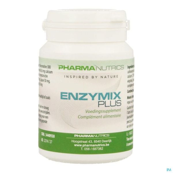 Enzymix Plus Pharmanutrics 30 Caps