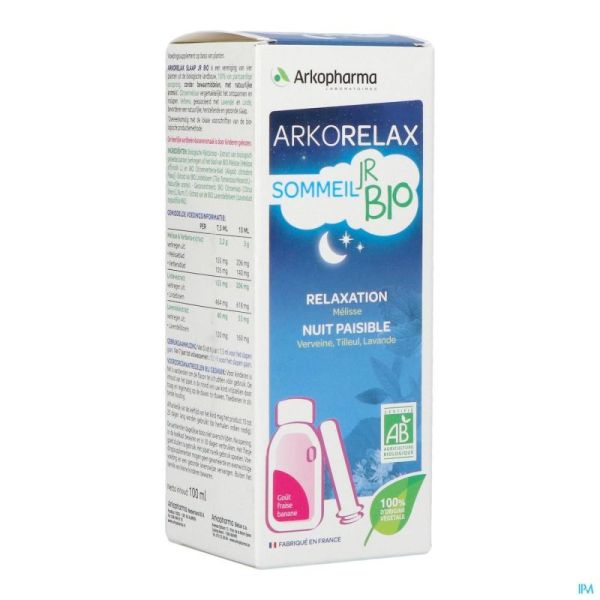 Arkorelax Junior Slaap Bio 100 Ml