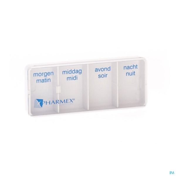 Pharmex Day Pill Box 4 Comp.