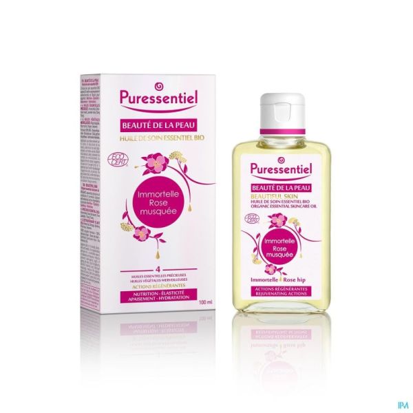 Puressentiel Massage Hle Rose Musq-bois Bio 100ml