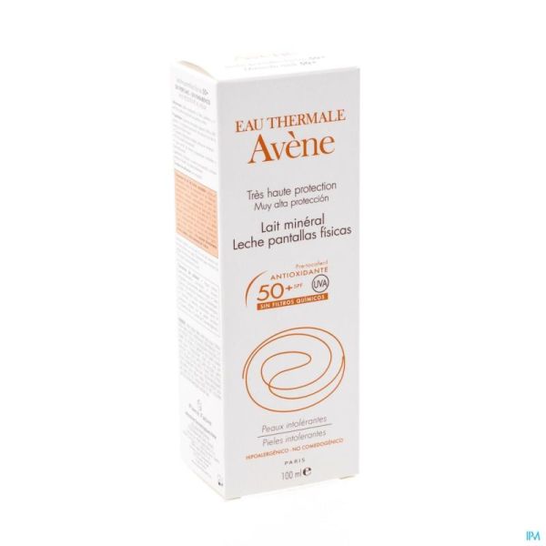 Avene Zon Melk Mineral Spf50 100 Ml Nf