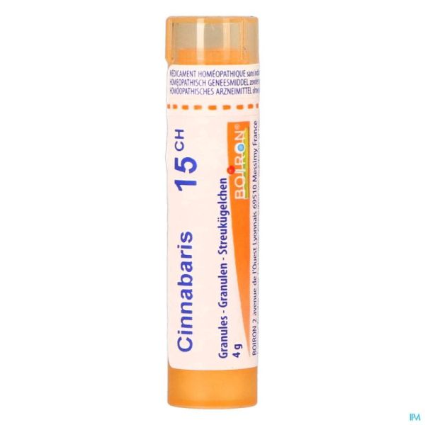 Boiron Gran Cinnabaris 15Ch