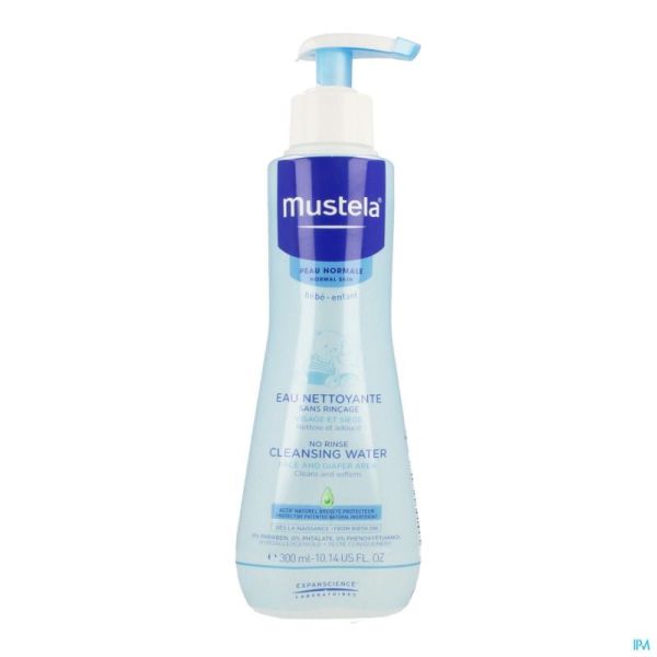 Mustela Pn Eau Nettoyante S/rincage 300ml