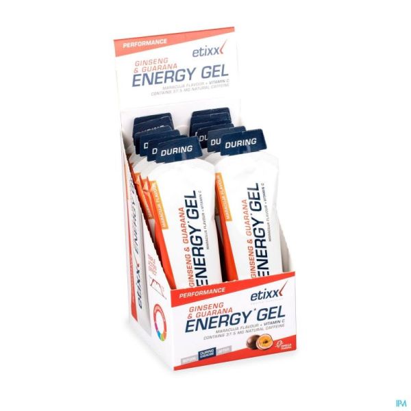 Etixx Energy Gel Maracuja Ginseng&G 12X50 G