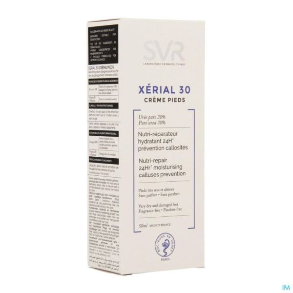 Xerial 30 Creme Pieds Tube 50ml