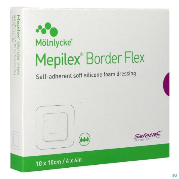 Mepilex Border Flex 10X10Cm 595300 5 St