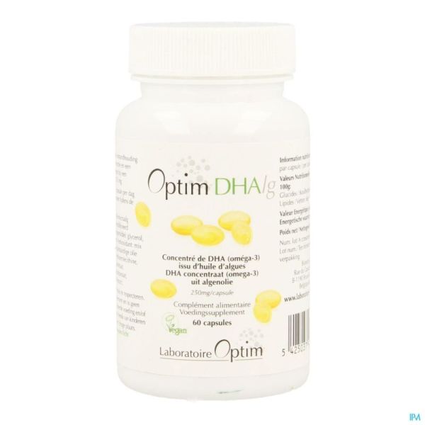Optim Dha Omega 3 60 Caps