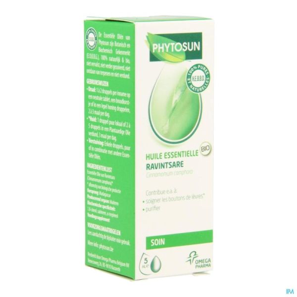 Phytosun Ravintsara Bio Ess Olie 5 Ml