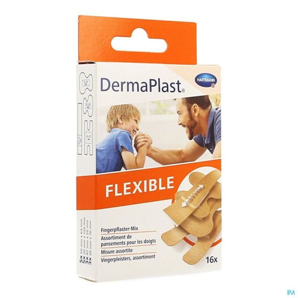 Hartmann Dermaplast Flex Ving 4Size 5353450 16 St