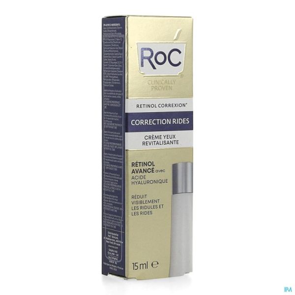 Roc Retinol Correx Wrinkle Eye Reviving Crem 15 Ml