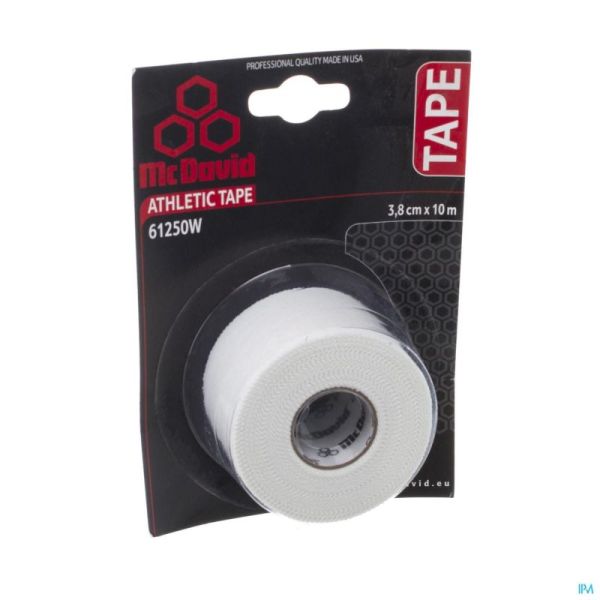 Mcdavid Eurotape 61250 10Mx3,8Cm Wit 1 St