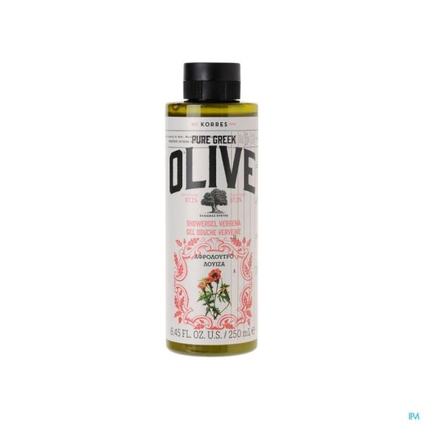 Korres Olijf Verbena Douchegel 250 Ml