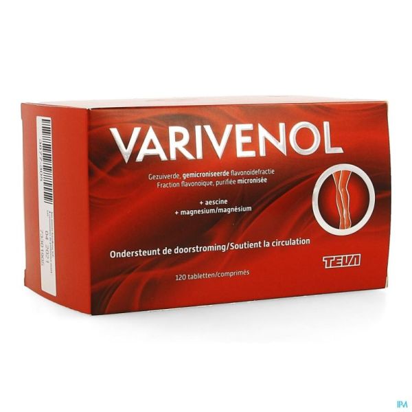 Varivenol 500mg Comp 120