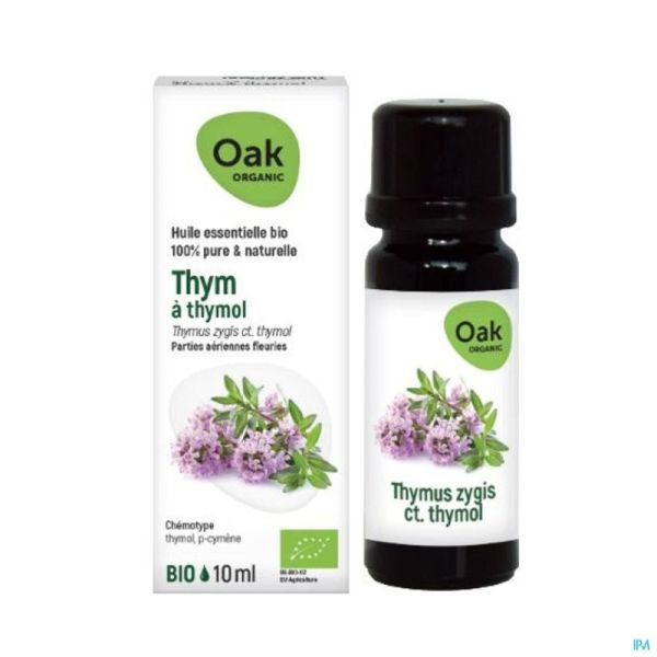 Oak Ess Olie Tijm Thymol Bio 10 Ml