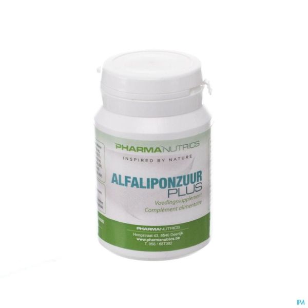 Alfaliponzuur Pharmanutrics 60 V-Caps
