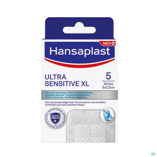 Hansaplast Pleisters Ultra Sensitive Xl 5 St