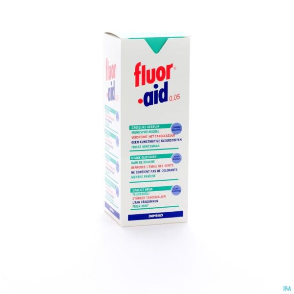 Fluor Aid Mondspoelmiddel 500 Ml