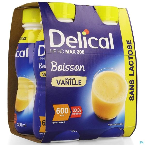 Delical Max 300 Vanille 4X300 Ml