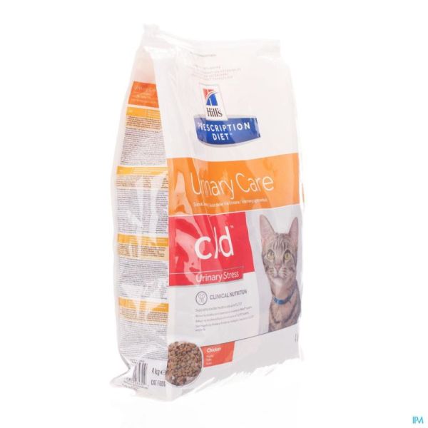 Hills C D Feline Kat Urinary Stress 2843R 4 Kg