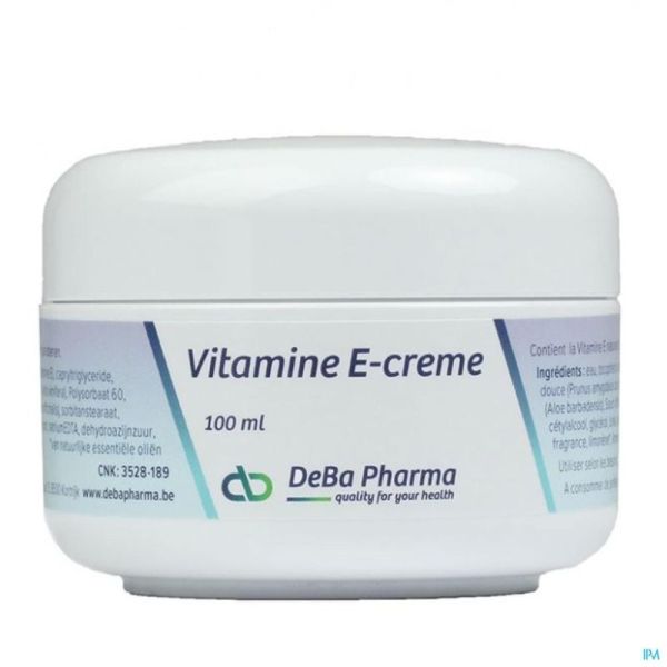 Vitamine E Deba Crem 100 Ml Nf