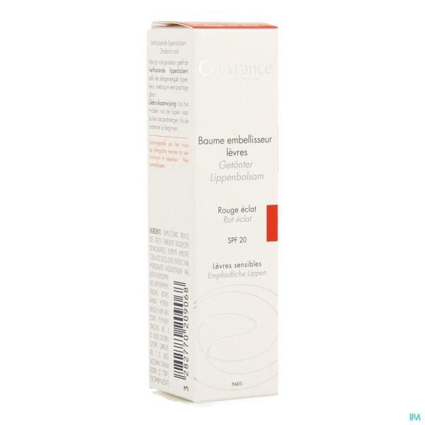 Avene Couvrance Corr.teint Baume Levres Rouge 3g