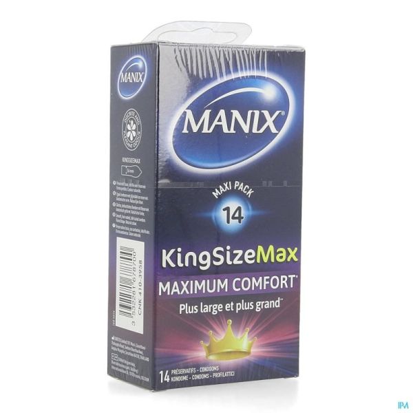 Manix King Size Max Preservatifs 14