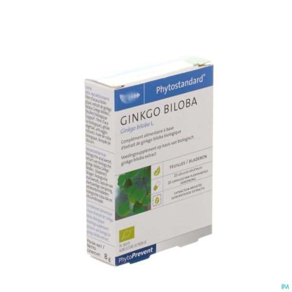 Phytostandard Ginkgo Biloba Caps 20