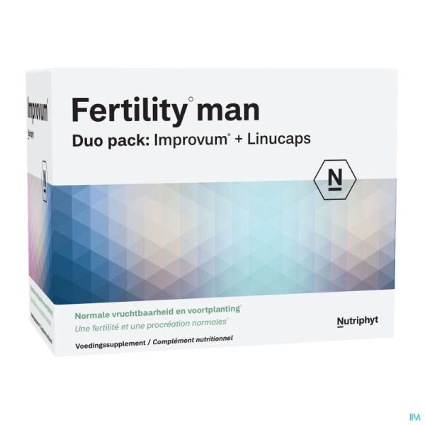Fertility Man Duo Linucaps 60 Caps +Impr 60 Tabl