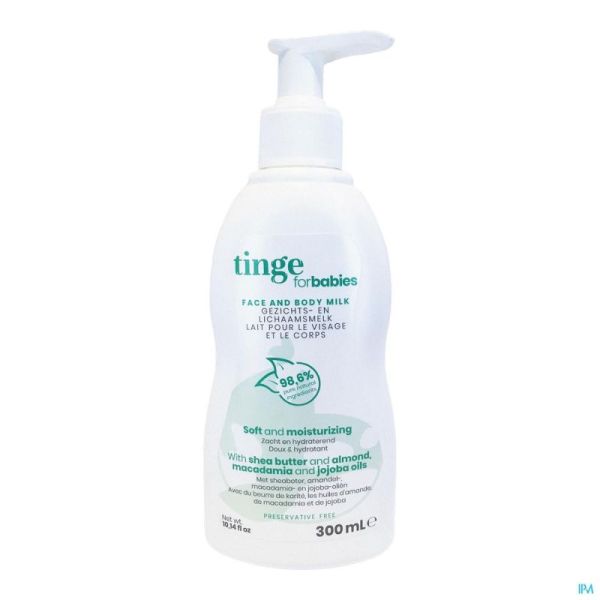 Tinge Melk Gezicht/Lichaam Baby 300 Ml