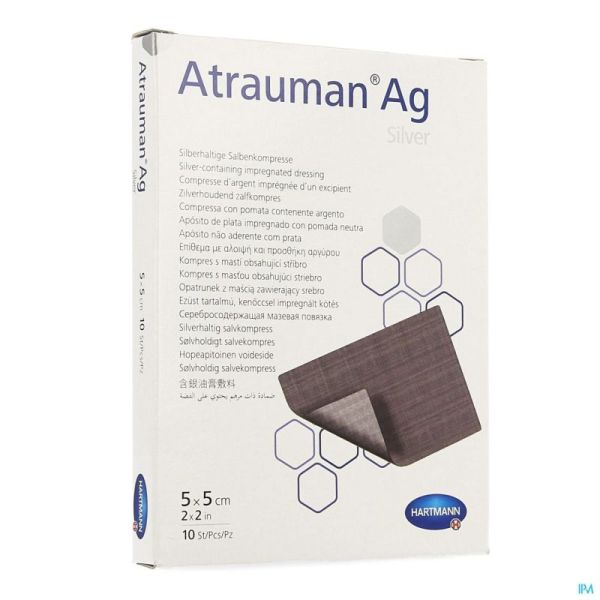 Hartmann Atrauman Ag 5X5Cm 4995717 10 St