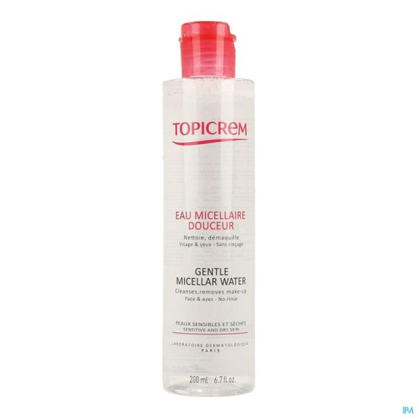 Topicrem Micellair Water Verzachtend 200 Ml