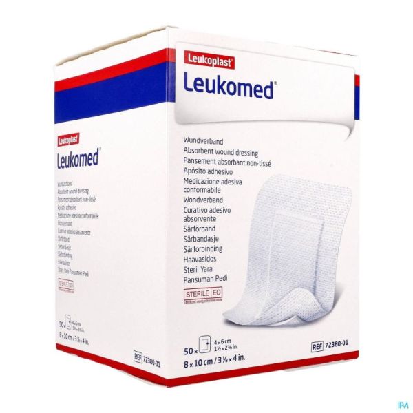 Leukomed Ster 8X10Cm 72380-01 50 St