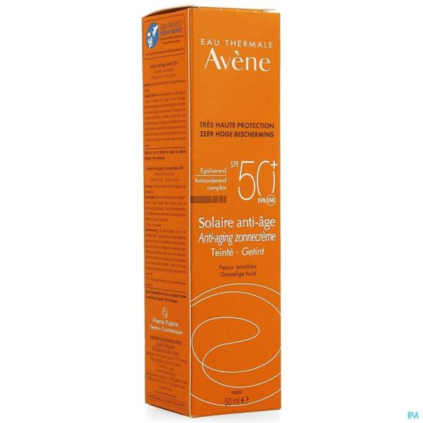 Avene Zon Creme Anti Aging Getint Spf50+ 50 Ml