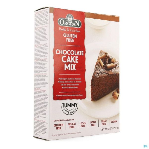 Orgran Mix Chocoladecake 375 G