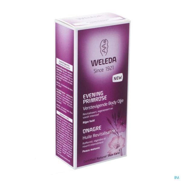 Weleda Evening Primrose Body Olie Verstevig 100 Ml